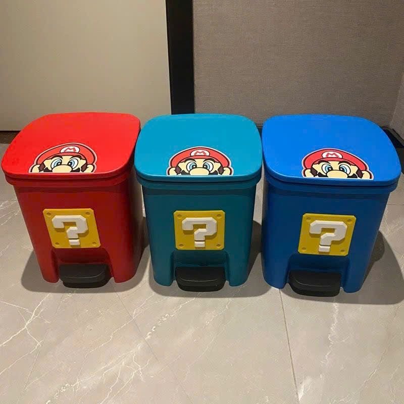  Thùng Rác Mario/Mcdonald Gia Đình 
