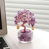  Chậu Cây Đá Thạch Anh Chiêu tài 