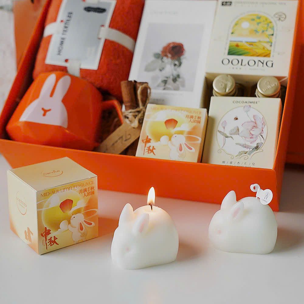  Nến Thơm Hình Thỏ Dễ Thương 