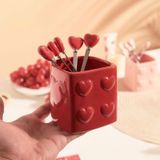  Bộ Hộp Đựng Nĩa Hoa Quả 