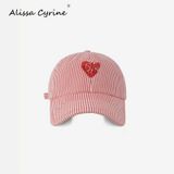  Nón Lưỡi Trai Thêu Trái Tim 