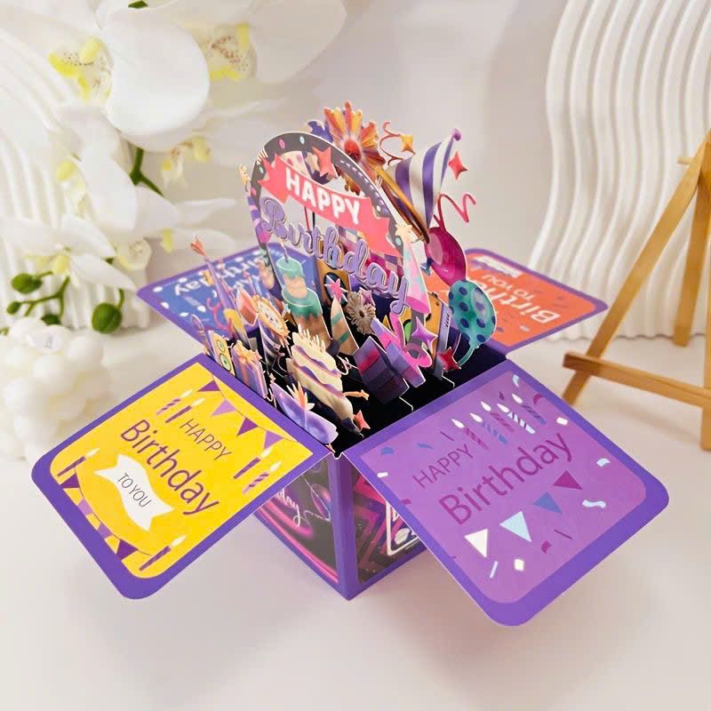  Thiệp Mừng Sinh Nhật 3D 