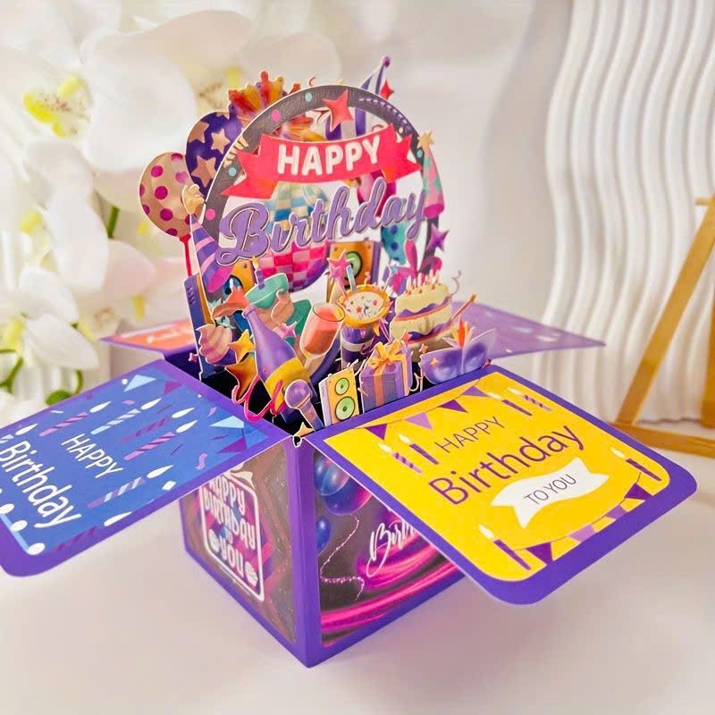  Thiệp Mừng Sinh Nhật 3D 