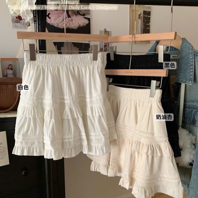  Set Chân Váy ren Xòe Xếp Tầng 