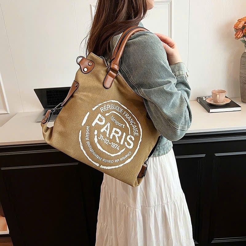  Túi Vải Thời Trang Paris Nữ 