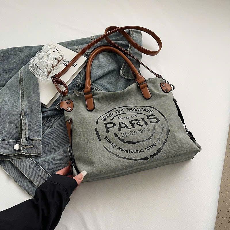  Túi Vải Thời Trang Paris Nữ 