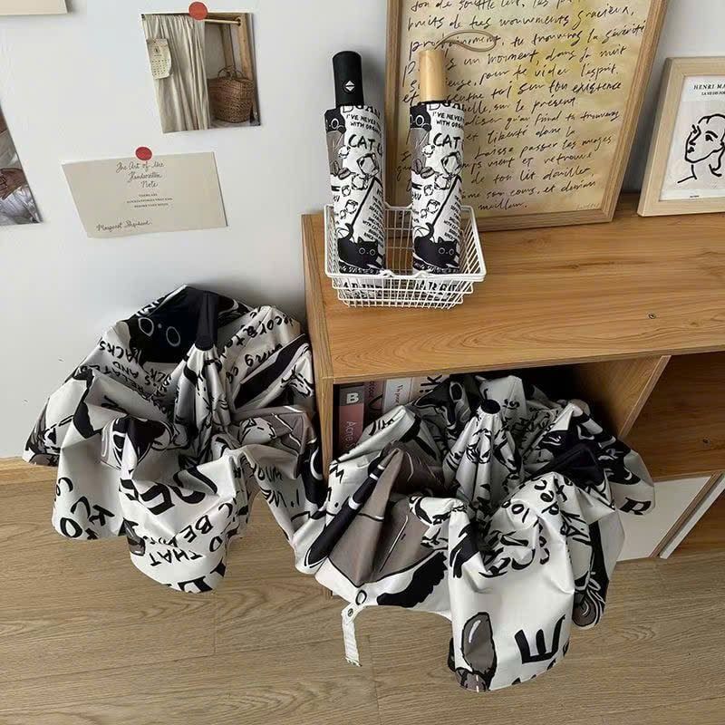  Dù Gấp Kiểu Hình Mèo Dễ Thương 