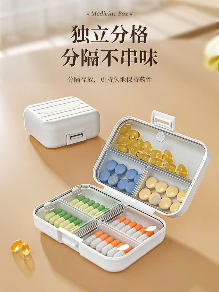  Hộp Vali Chia Thuốc 7 Ngày Tiện Lợi 