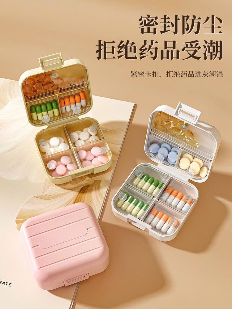  Hộp Vali Chia Thuốc 7 Ngày Tiện Lợi 