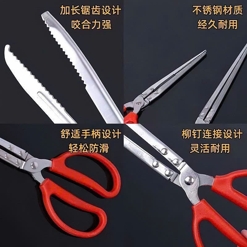  Kẹp Bắt Hải Sản Bằng Thép Không Gỉ 