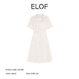  Đầm Nữ Tay Lỡ Kẻ Sọc Xếp Ly 