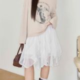  Chân Váy Ren Tulle Phong Cách Hàn Quốc 