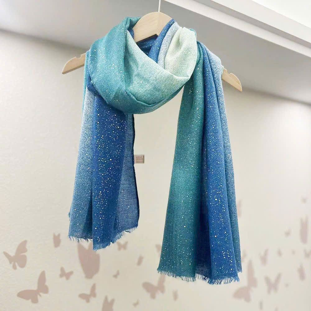  Khăn quàng cổ nữ cotton bling bling 