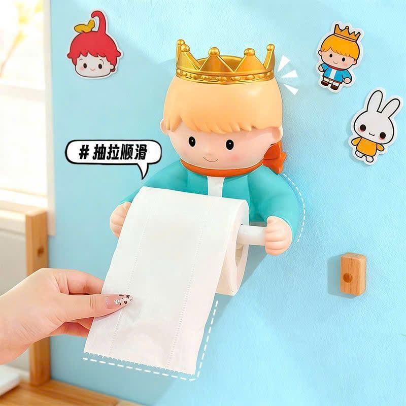  Giá Đỡ Giấy Ăn Hoàng Tử Hoạt Hình Treo Tường 