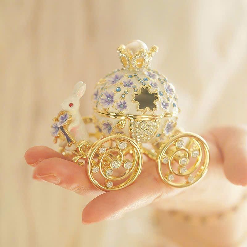  Hộp Đựng Trang Sức Hình Xe Ngựa 