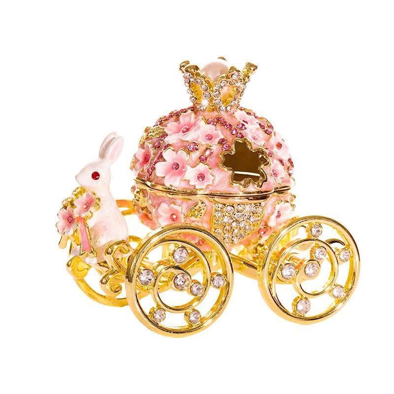  Hộp Đựng Trang Sức Hình Xe Ngựa 