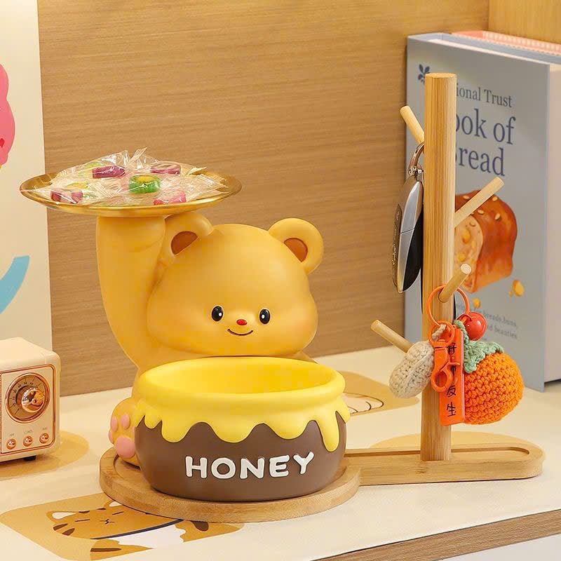  Gấu Vàng Honey Kệ Để Đồ 