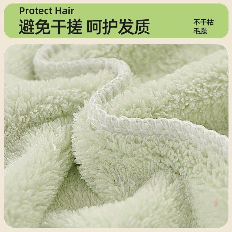  Mũ Sấy Tóc Bằng Vải Nhung Coral 