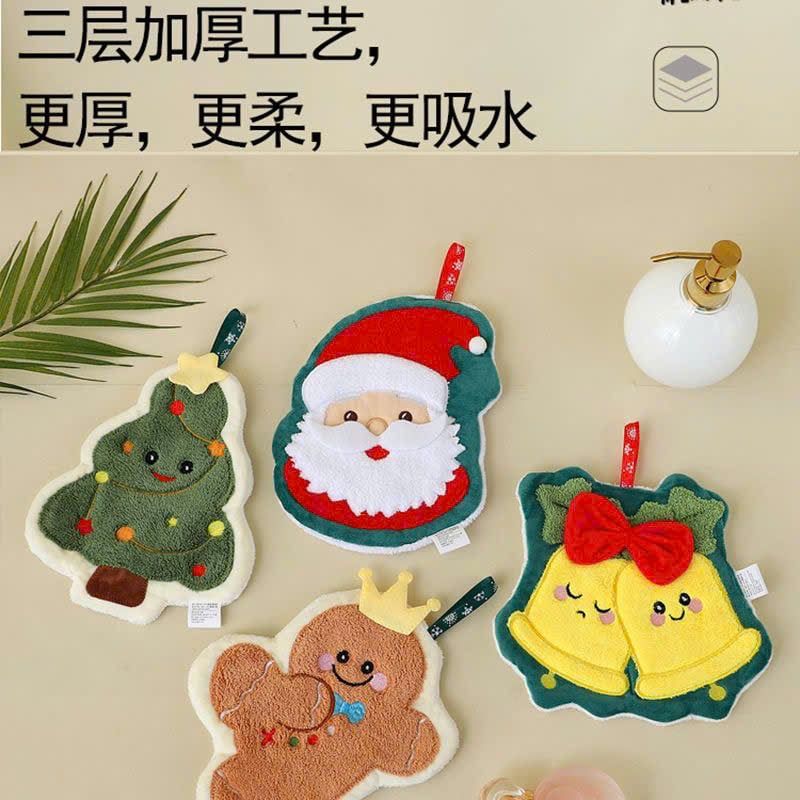  Khăn Lau Tay Họa Tiết Noel 