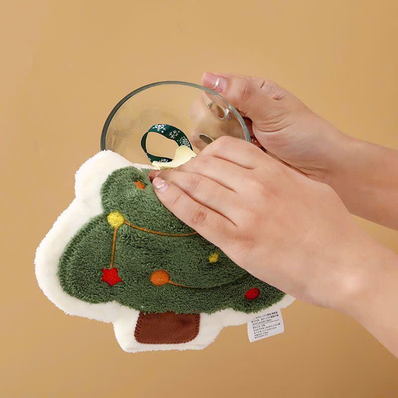  Khăn Lau Tay Họa Tiết Noel 