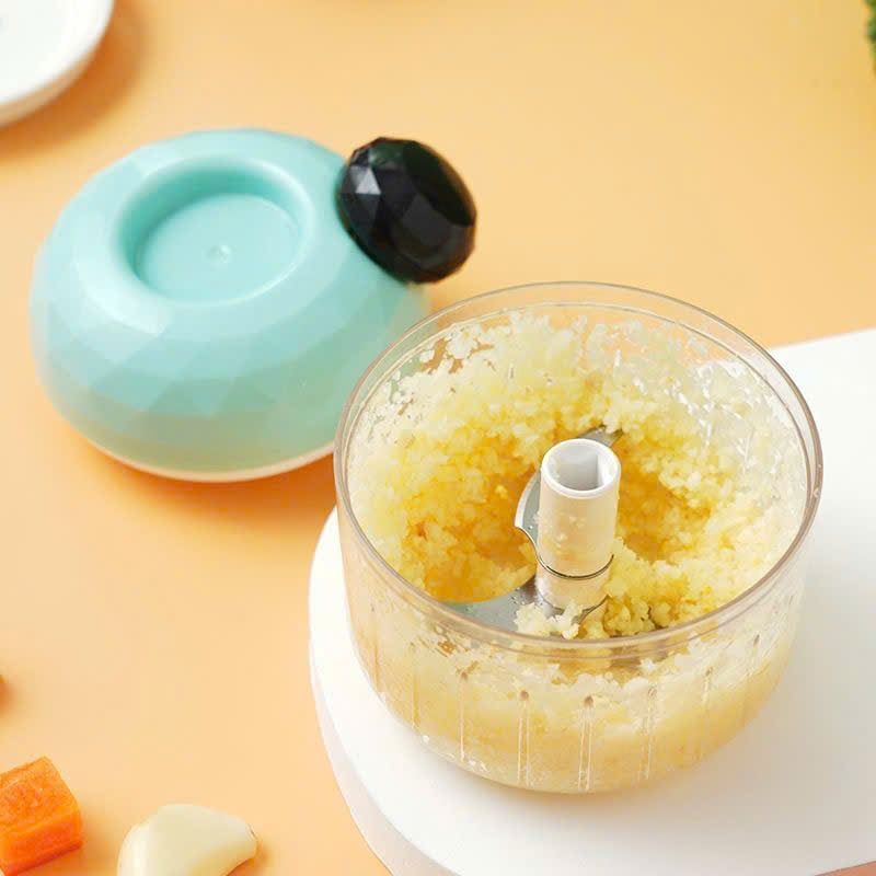  Máy xay Tỏi Dây Quay 300ML Mới 