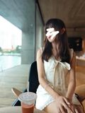 Váy Đầm Kiểu Pháp Dây Ren Cổ Vuông 