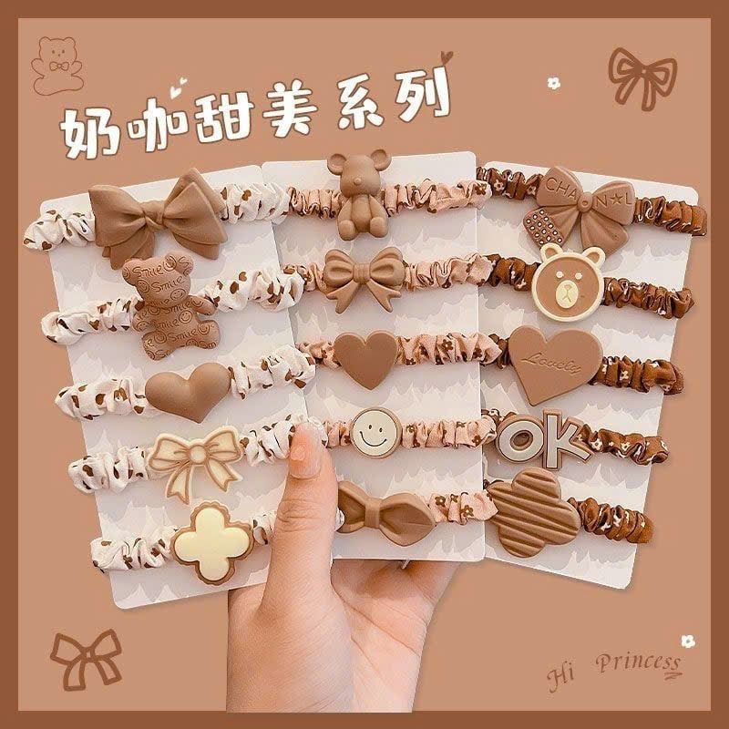  Dây Chun Buộc Tóc Smile Siêu Cute 