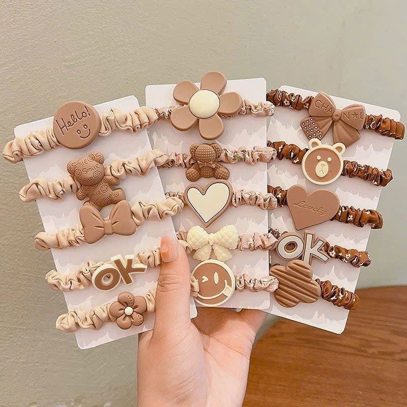  Dây Chun Buộc Tóc Smile Siêu Cute 