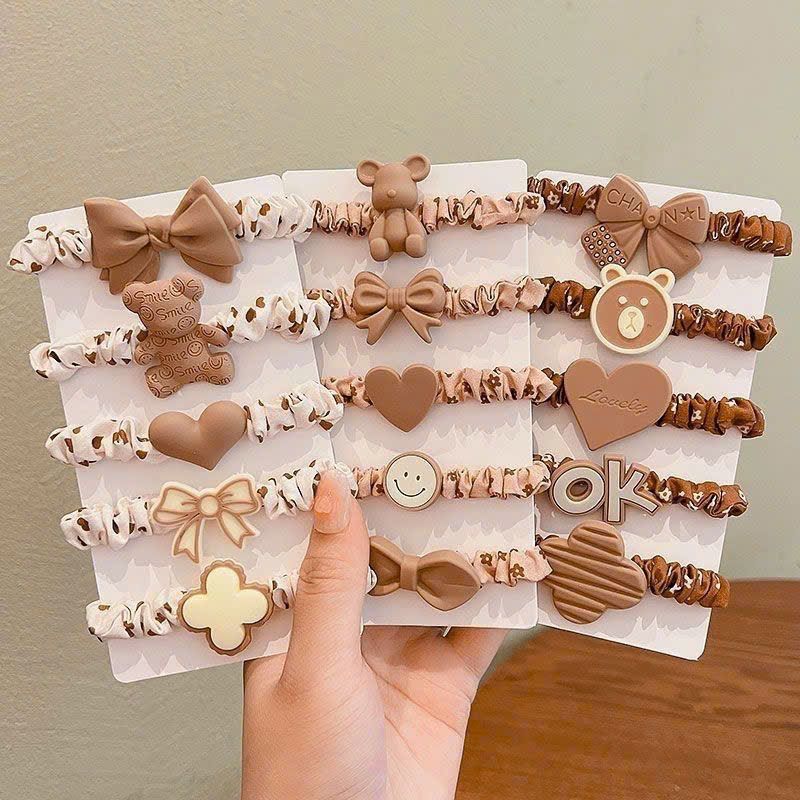  Dây Chun Buộc Tóc Smile Siêu Cute 