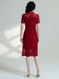  Sườn Xám Gấm Hoa 