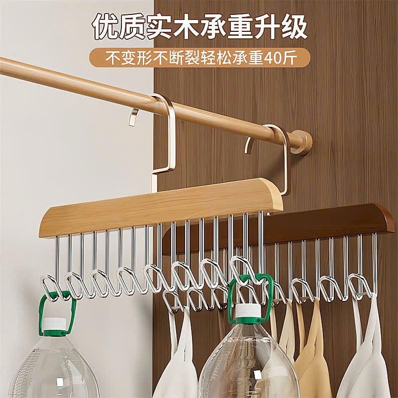  Móc Gỗ Treo Đồ Lót Áo Ngực Áo 2 Dây 