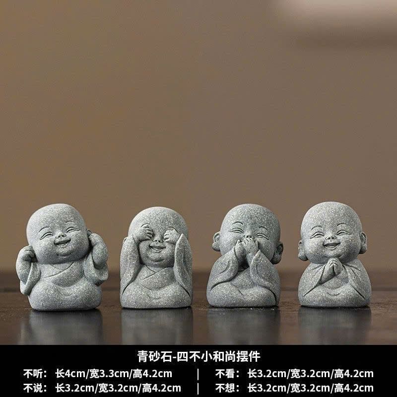  Bộ Tượng Chú Tiểu Tứ Không 