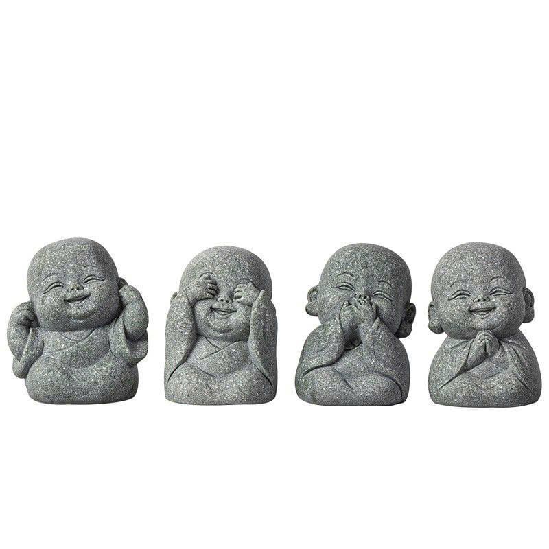  Bộ Tượng Chú Tiểu Tứ Không 