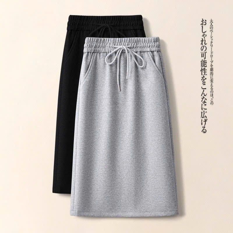  Chân Váy Chữ A Nhung Tăm 