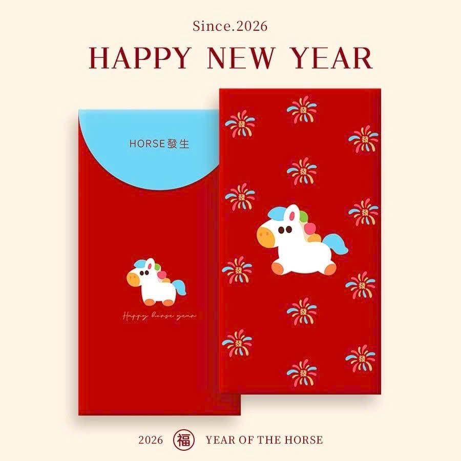  Bao Lì Xì NĂm Mới 2026 