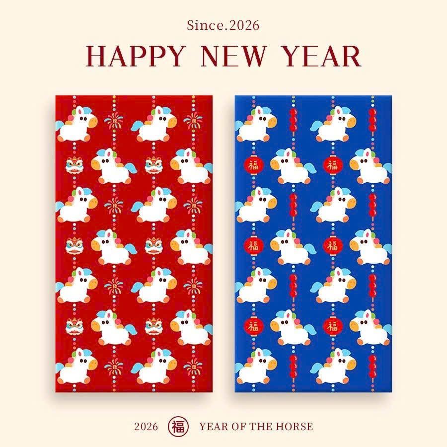  Bao Lì Xì NĂm Mới 2026 