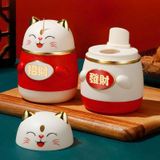  Hủ Tâm Mèo May Mắn 