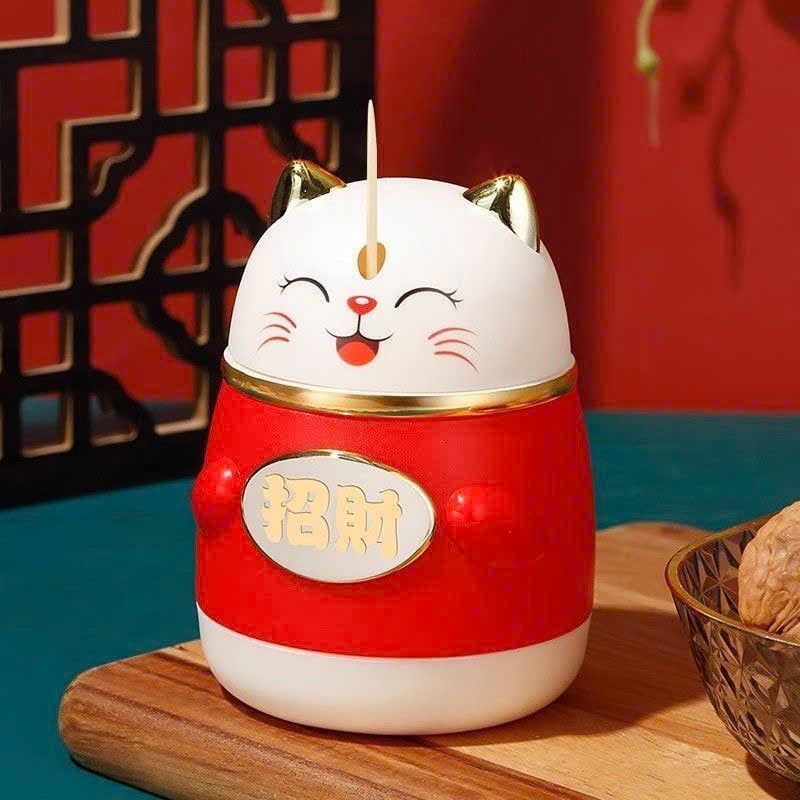  Hủ Tâm Mèo May Mắn 