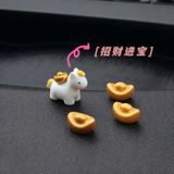  Ngựa + 3 Cục Vàng Trang Trí Xe 