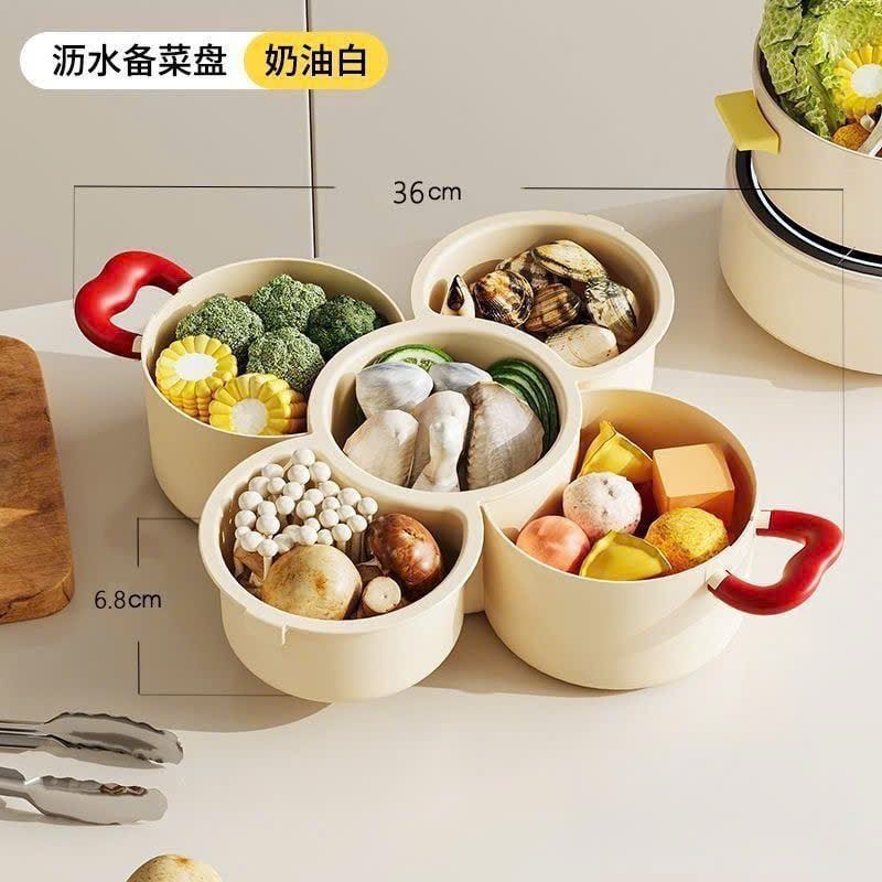  Khay Đựng Thực Phẩm Đa Năng 