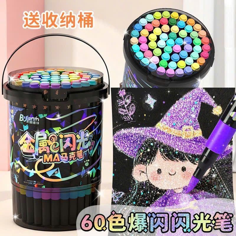 Bộ 48 Bút Màu Nhũ Bling Bling 