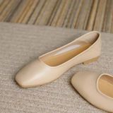  Giày Búp Bê Nữ Ren Lưới Mũi Tròn 