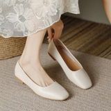  Giày Búp Bê Nữ Ren Lưới Mũi Tròn 