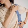 Áo Thun Polo Dệt Kim Cho Nữ