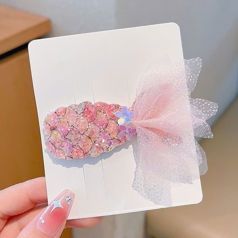  Set 6 Kẹp Tóc Đuôi Cá Dễ Thương 