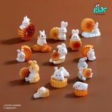 Túi Mù Thỏ Và Bánh Dễ Thương Để Bàn 