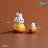  Túi Mù Thỏ Và Bánh Dễ Thương Để Bàn 