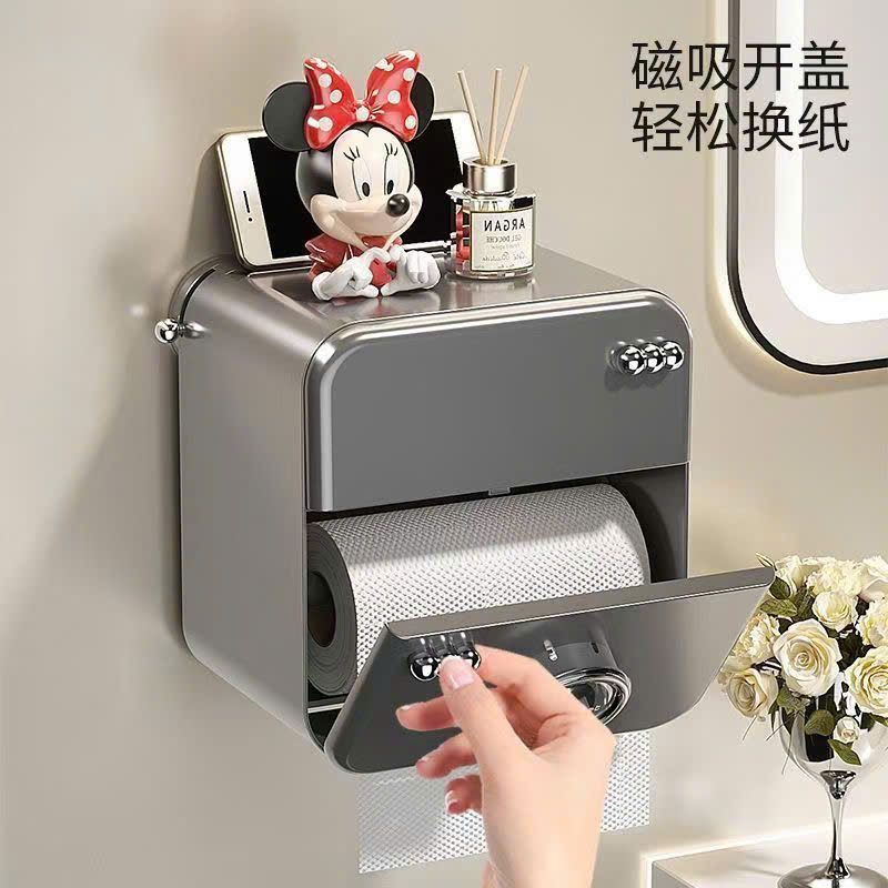  Kệ Đựng Giấy Vệ Sinh Treo Tường Đa Năng 
