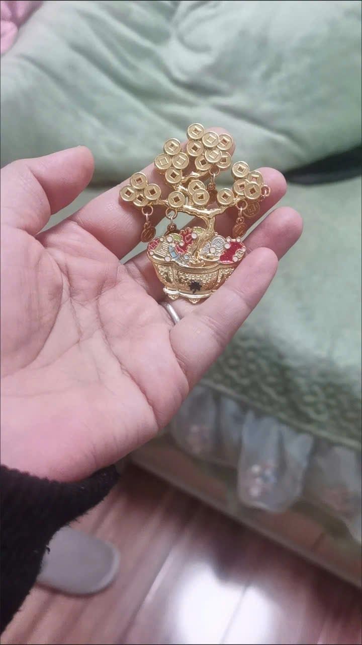  Nam Châm Hít Tủ Lạnh Hình Cây Tài Lộc 