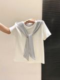  Áo Thun Tay Ngắn Kiểu Hải Quân 